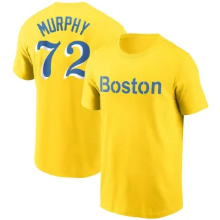 Chris Murphy Boston Red Sox Youth Navy Backer Long Sleeve T-Shirt 