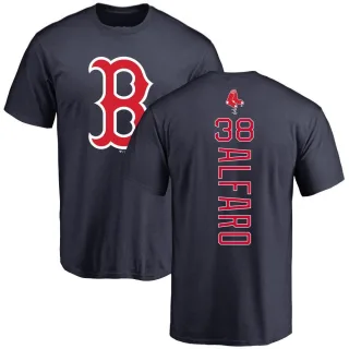 Men's Boston Red Sox Jorge Alfaro Navy Backer T-Shirt