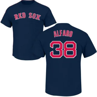 Men's Boston Red Sox Jorge Alfaro Navy Roster T-Shirt