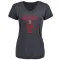 Women's Boston Red Sox Jorge Alfaro Navy Base Runner T-Shirt