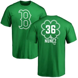 Eduardo Nunez Boston Red Sox Women's Backer Slim Fit T-Shirt - Ash