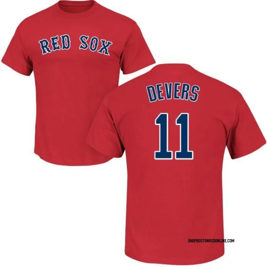 Rafael Devers Boston Red Sox Youth Green Dubliner Name & Number T-Shirt -  Kelly